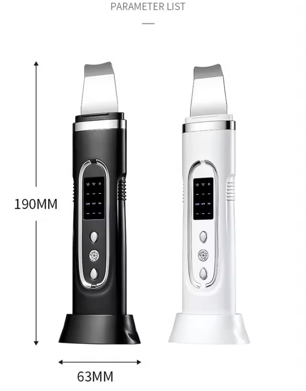 Ultrasonic Skin Scrubber & Facial Spatula (Professional Use)