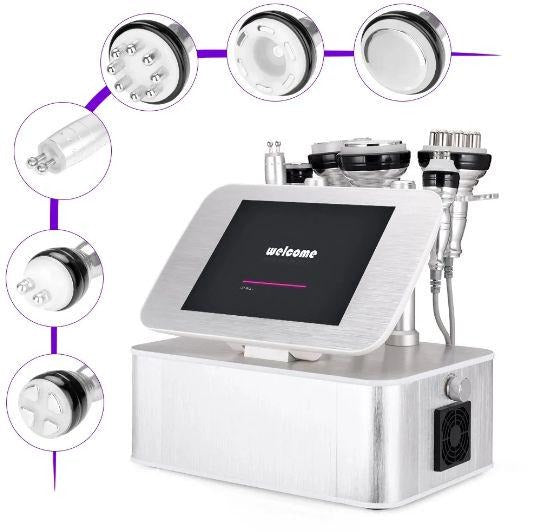 6-in-1 Cavitation RF Vacuum Body Slimming Machine