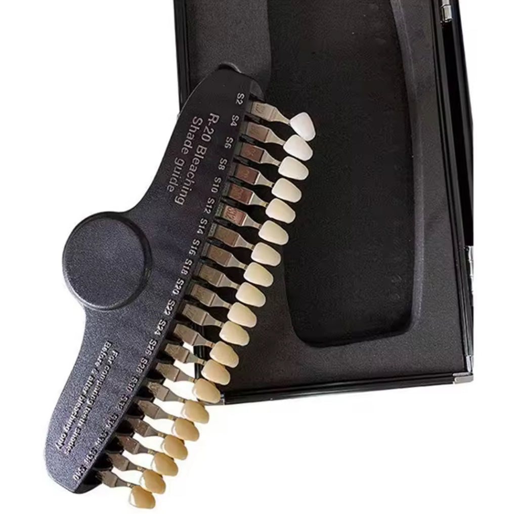 Professional Teeth Whitening Shade Guide with Mirror