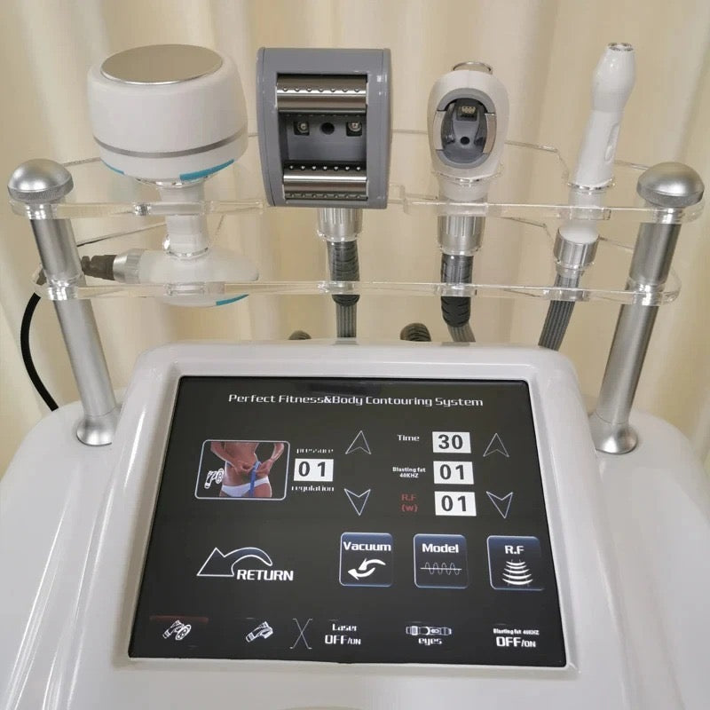 6-in-1 Cavitation Vacuum RF Body Contouring Machine