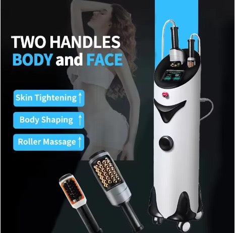 Professional Roller Vacuum Body & Face Sculpting Machine (2 Handles)