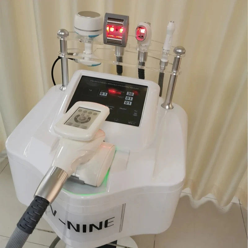 6-in-1 Cavitation Vacuum RF Body Contouring Machine