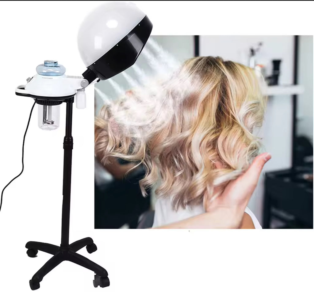 Professional Hooded facial and hair steamer