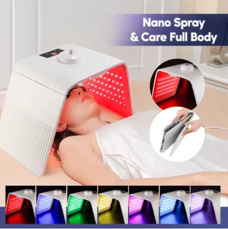 7-Color LED Light Therapy Dome