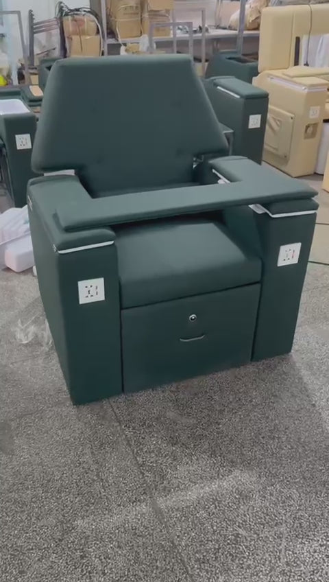 Luxury spa pedicure & manicure chair